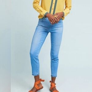 Adriano Goldschmied The Mid-Rise Stevie Capri Jeans - Size 25